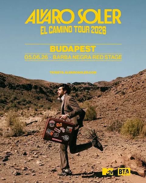 Alvaro Soler - EL Camino Tour 2026 - Budapest