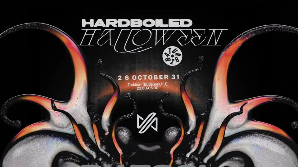 HARDBOILED HALLOWEEN ✦ DJ TOOL, PNEUMATIX, Nu:s, Slym + Szoliver, Zituli SP, Ruenge + Under Silk