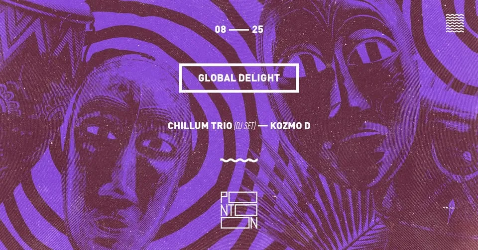 Global Delight: Chillum Trio (dj set) - Kozmo D ~ Pontoon