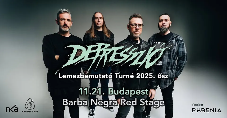 Depresszió - Budapest / Barba Negra (Lemezbemutató Koncert)