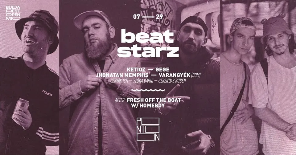 BEATSTARZ: KETIOZ ~ GEGE ~ JHONATAN MEMPHIS ~ VARANGYÉK (BOM) | PONTOON
