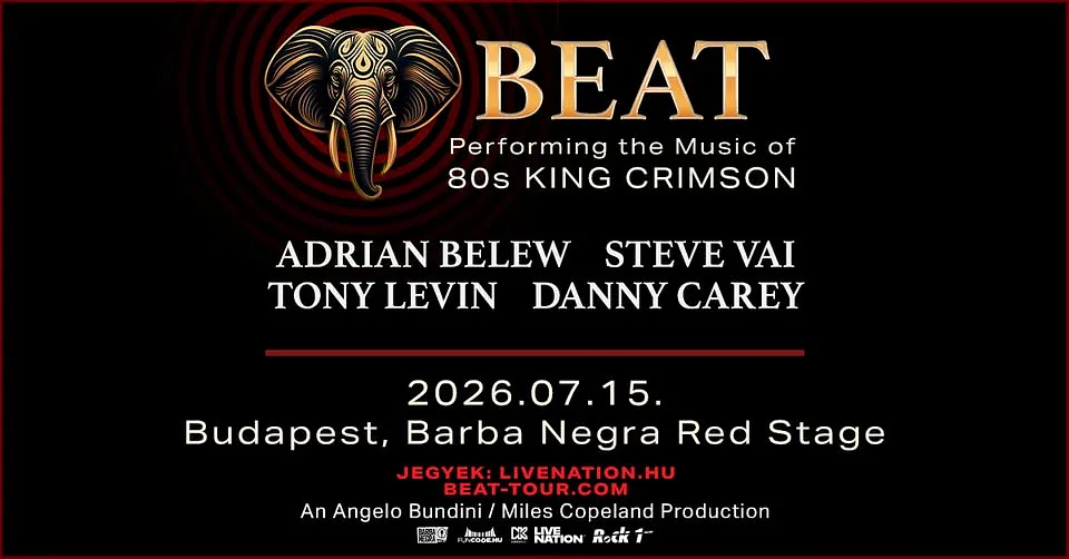 BEAT: Performing the Music of 80s King Crimson | Budapest 2026
