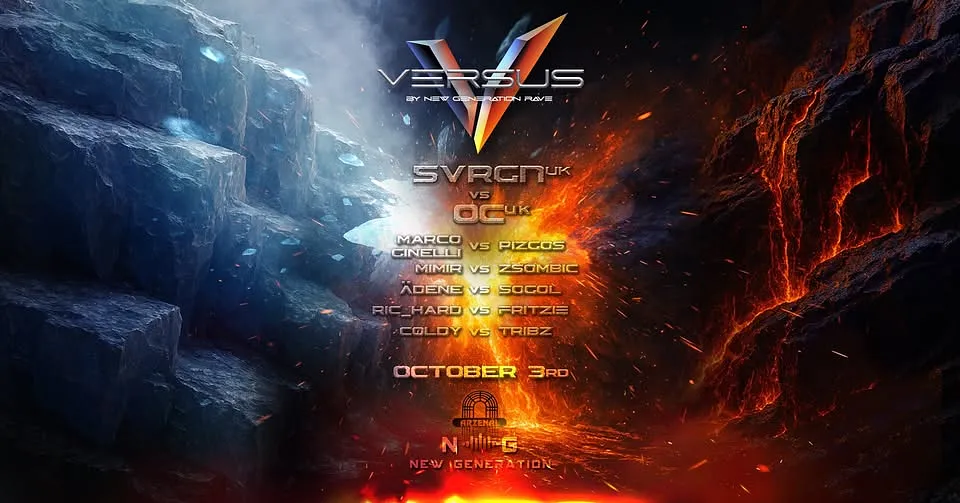 NEW GENERATION PRES: FACE2FACE - VERSUS - NEXT LEVEL w/ 5VRGN & OC