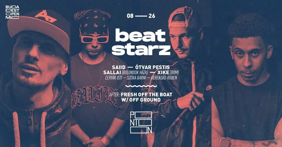 BEATSTARZ: SAIID ~ ÓTVAR PESTIS ~ SALLAI ~ XIKE | PONTOON