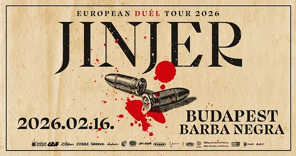 JINJER I European Duél Tour 2026 I Budapest I Barba Negra